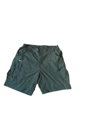 Voda Lightweight Cargo Shorts Womens XL Green Moisture Wicking Outdoor